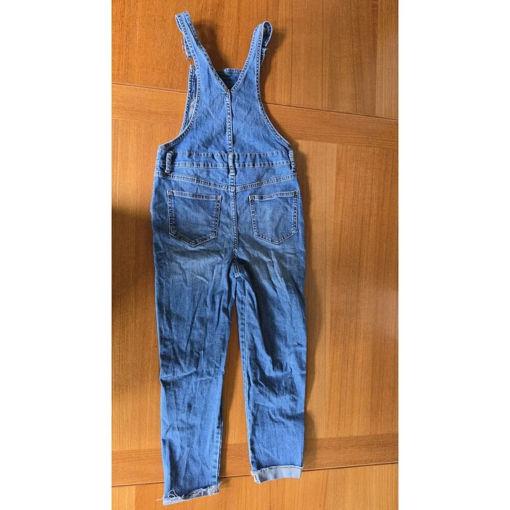 Oshkosh Girl's Demin Overalls Size 10/10A READ Description